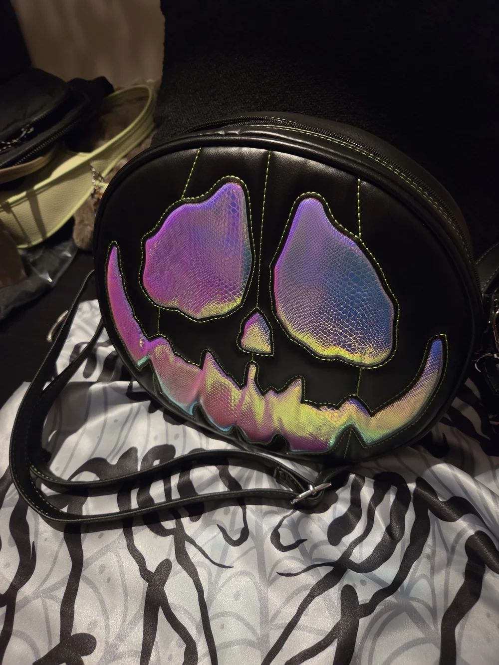 Love Pain & Stitches X Pumpkin Kult Double Crossbody Bag